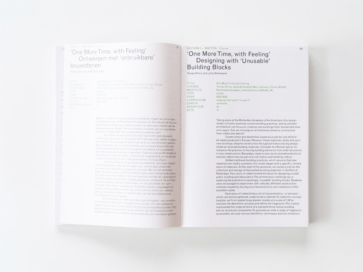OASE 122-123: Ecological Pedagogies
