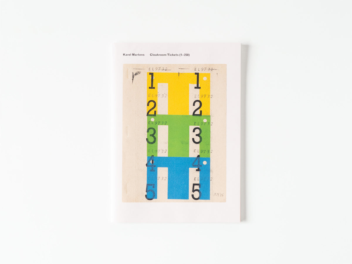 Cloakroom Tickets (1–250)