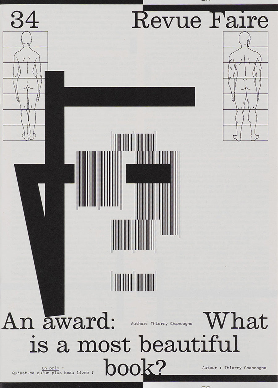 Revue Faire 34 - An award: What is a most beautiful book?