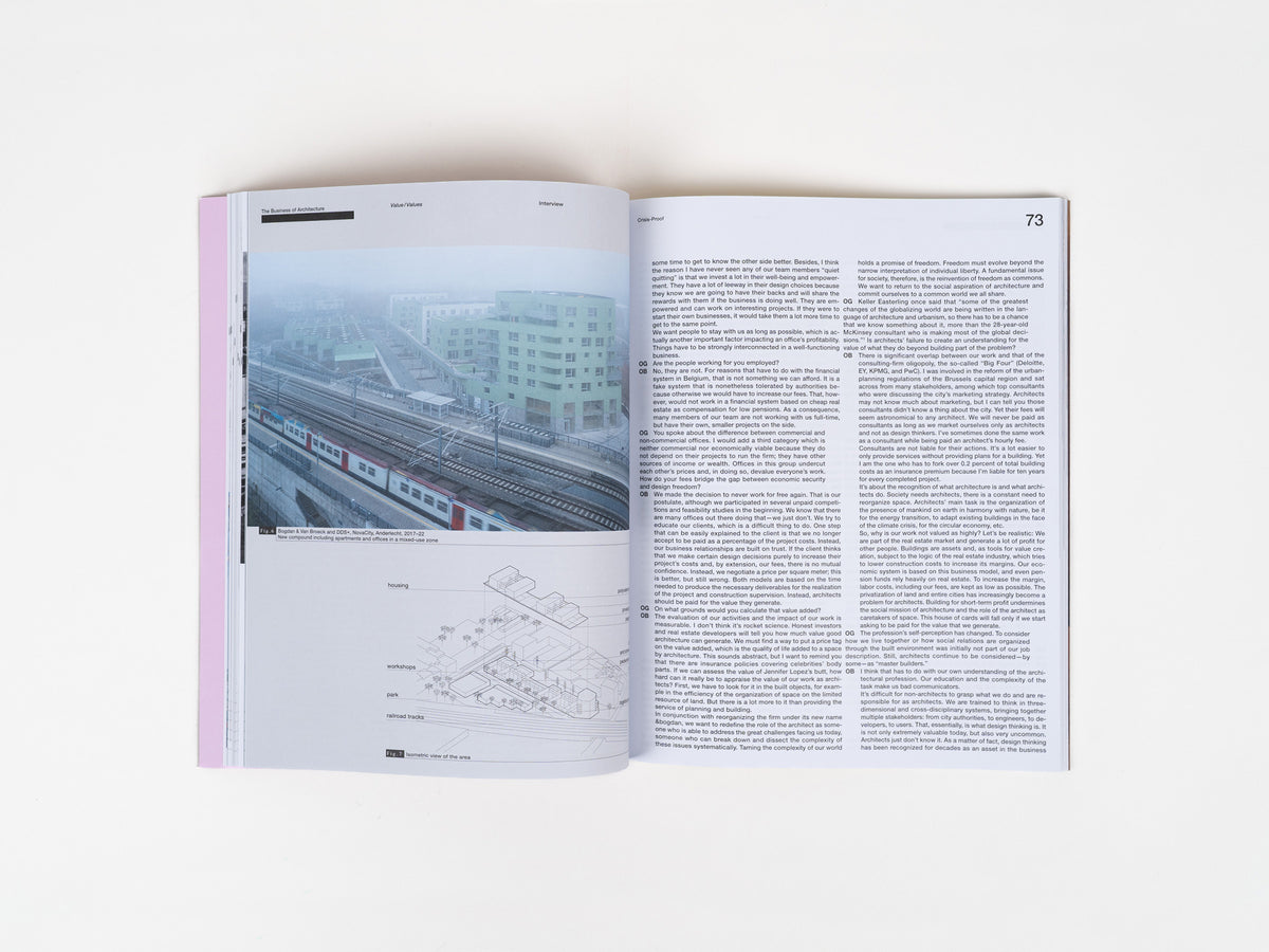 ARCH+ The Business of Architecture
