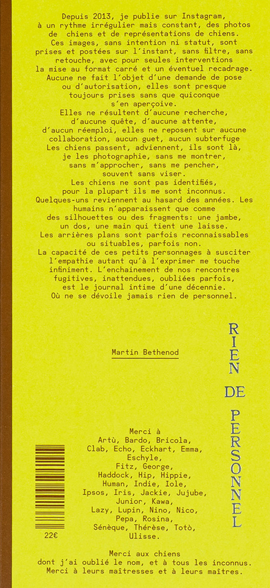 Rien de Personnel