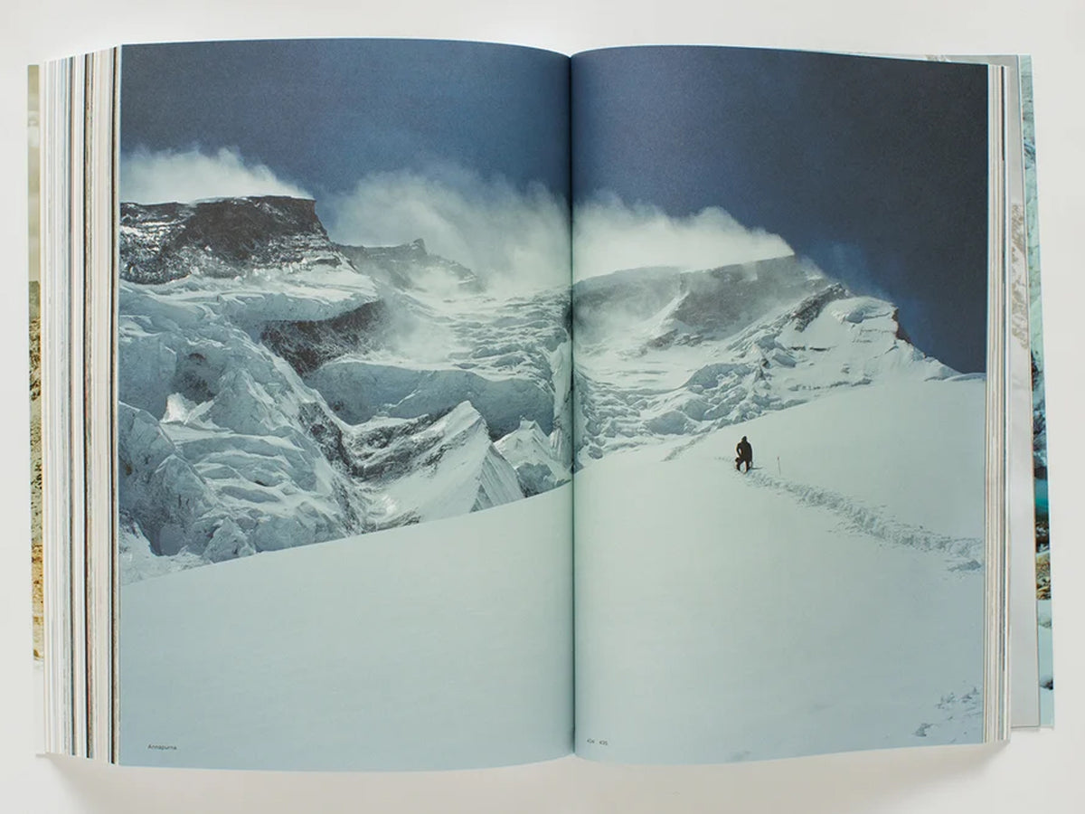 Work 3: Naoki Ishikawa "24 Years in the Himalayas" (Gasherbrum Glacier Cover)