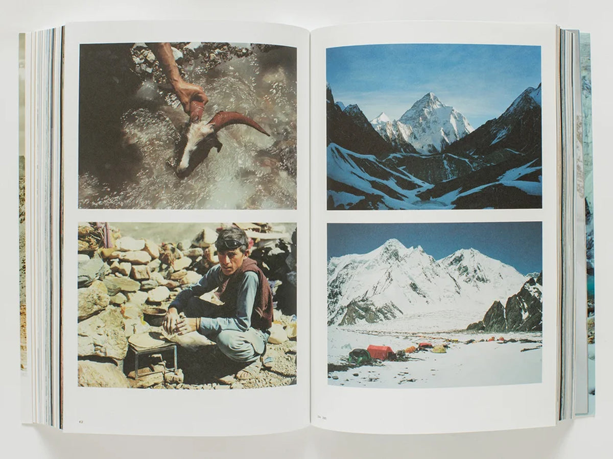 Work 3: Naoki Ishikawa "24 Years in the Himalayas" (Gasherbrum Glacier Cover)