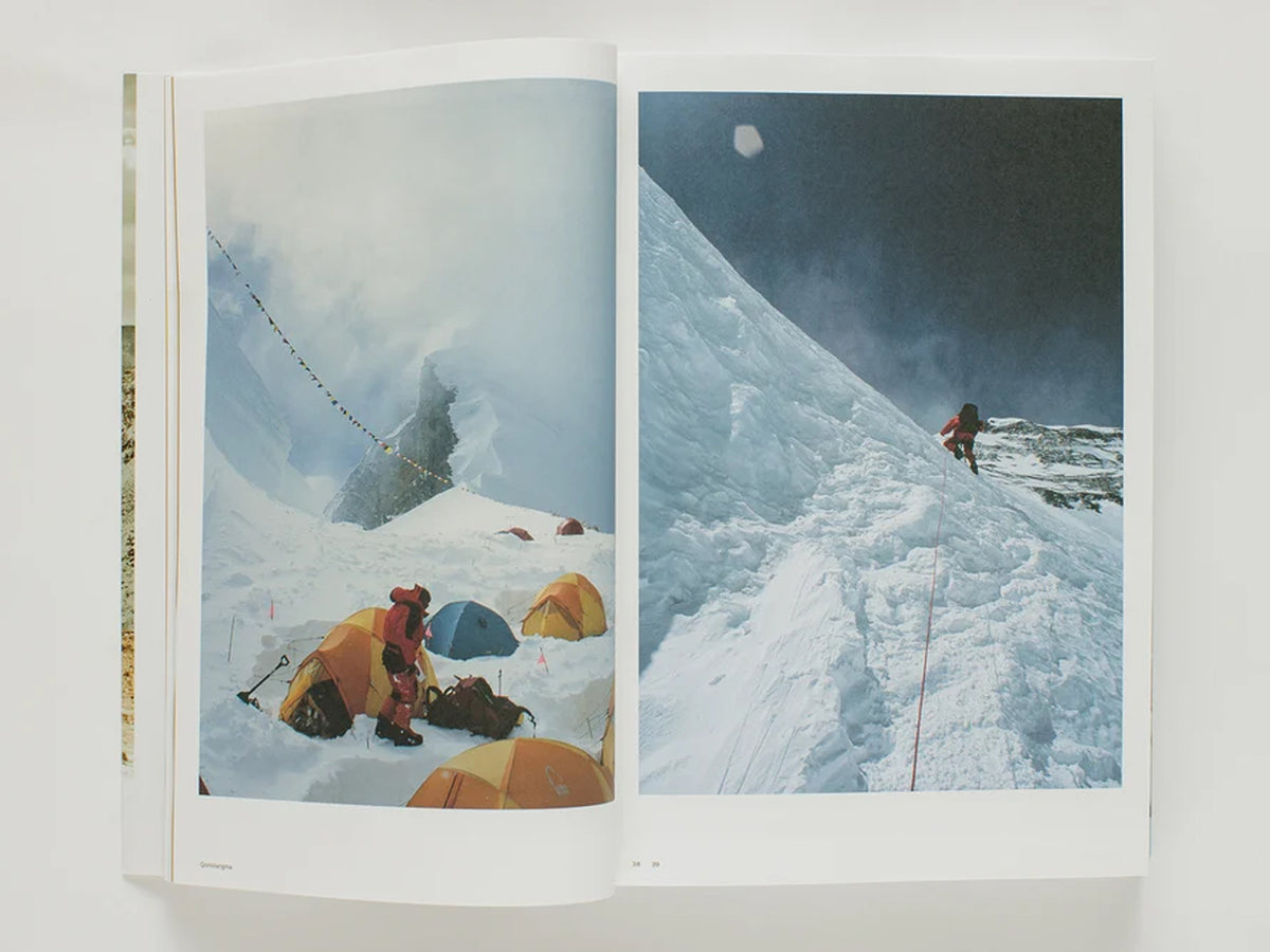 Work 3: Naoki Ishikawa "24 Years in the Himalayas" (Gasherbrum Glacier Cover)