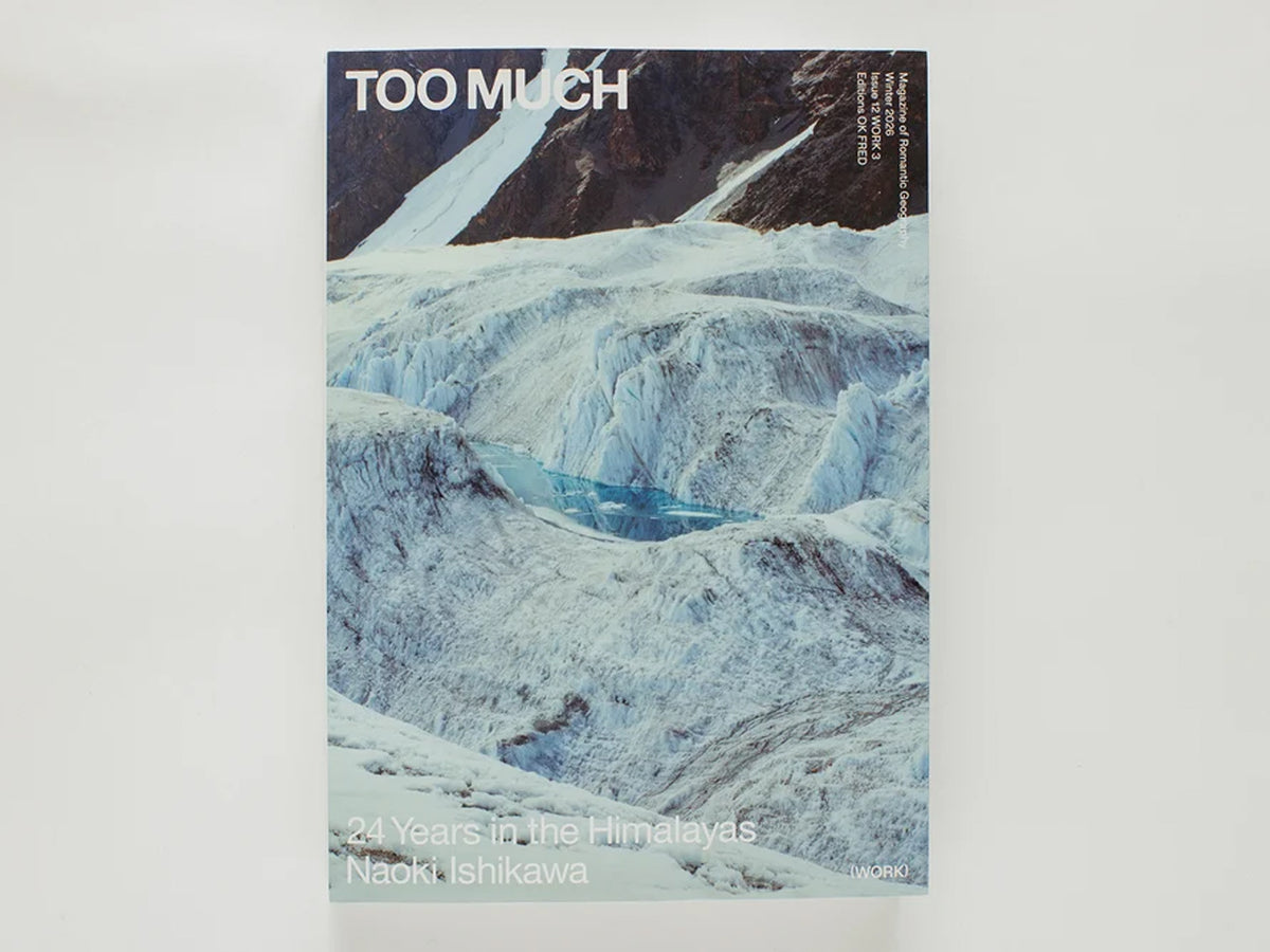 Work 3: Naoki Ishikawa "24 Years in the Himalayas" (Gasherbrum Glacier Cover)